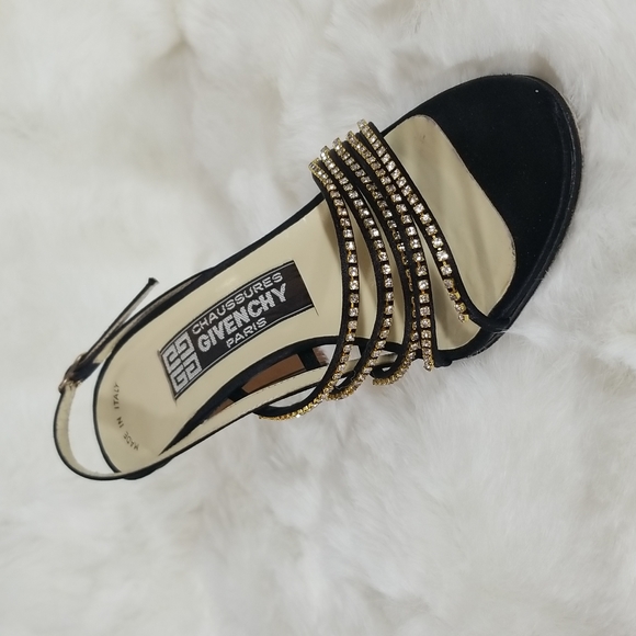 Chaussures Givenchy Paris Caged Silhouette Heels - Picture 2 of 16